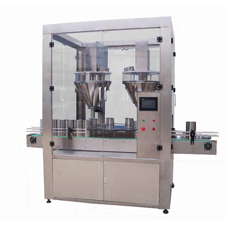 High Precision Rotated Double Head Filling Weighing Machine 