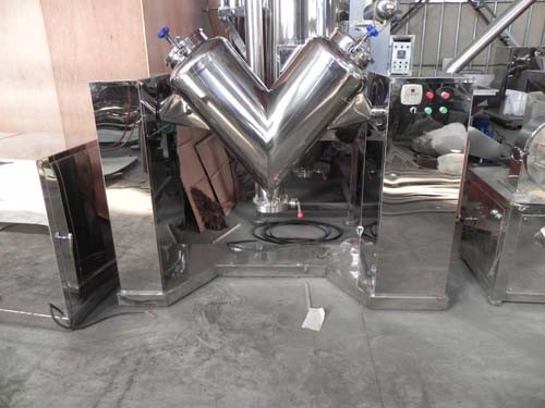 Automatic Pharmaceutical V Shell Power Granule Mixer