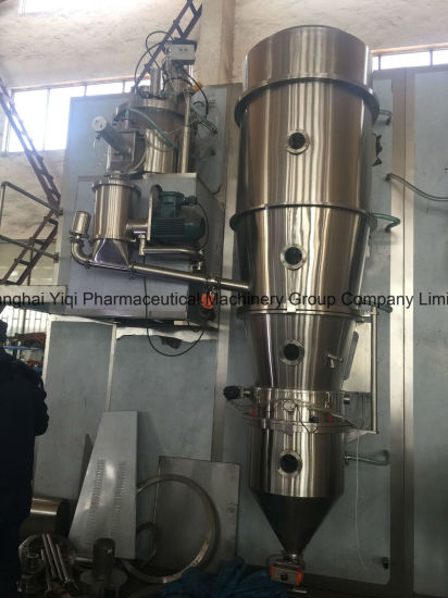 30kg Capacity Closed Fluid Bed Drying Granulating System